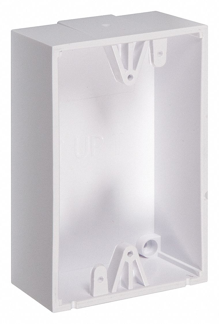 Back Box Polycarbonate White