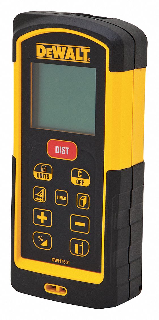 DEWALT Laser Distance Meter, Indoor, Outdoor, Maximum Measuring