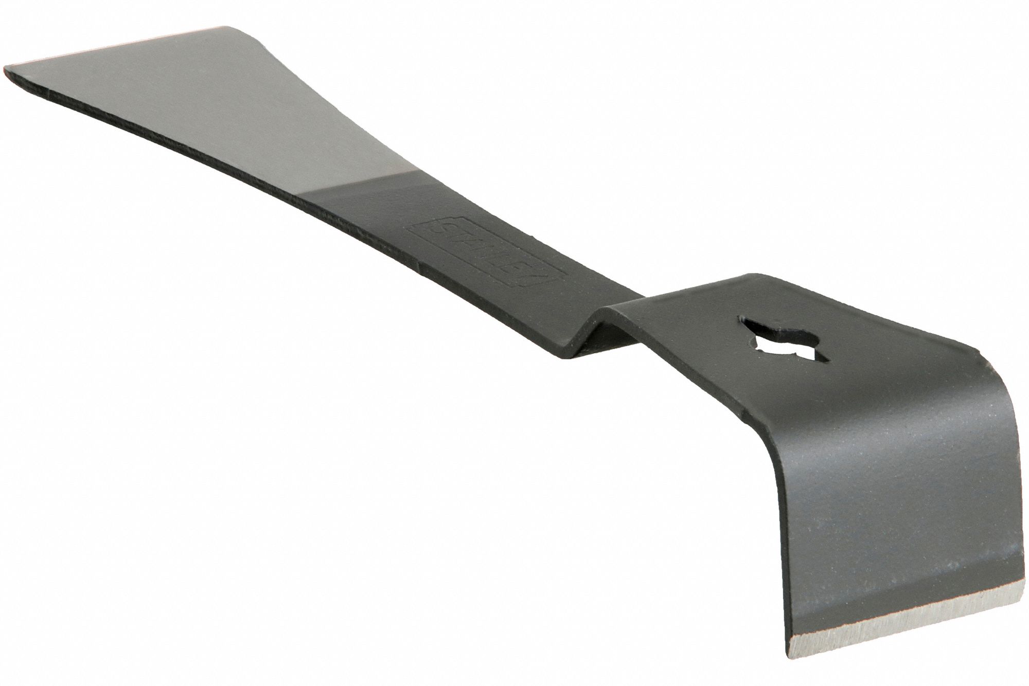 PRY BAR, CHISEL END, 9 IN OVERALL L, 1/2 IN BAR W, 1 5/8 IN END W, 1 NAIL SLOTS