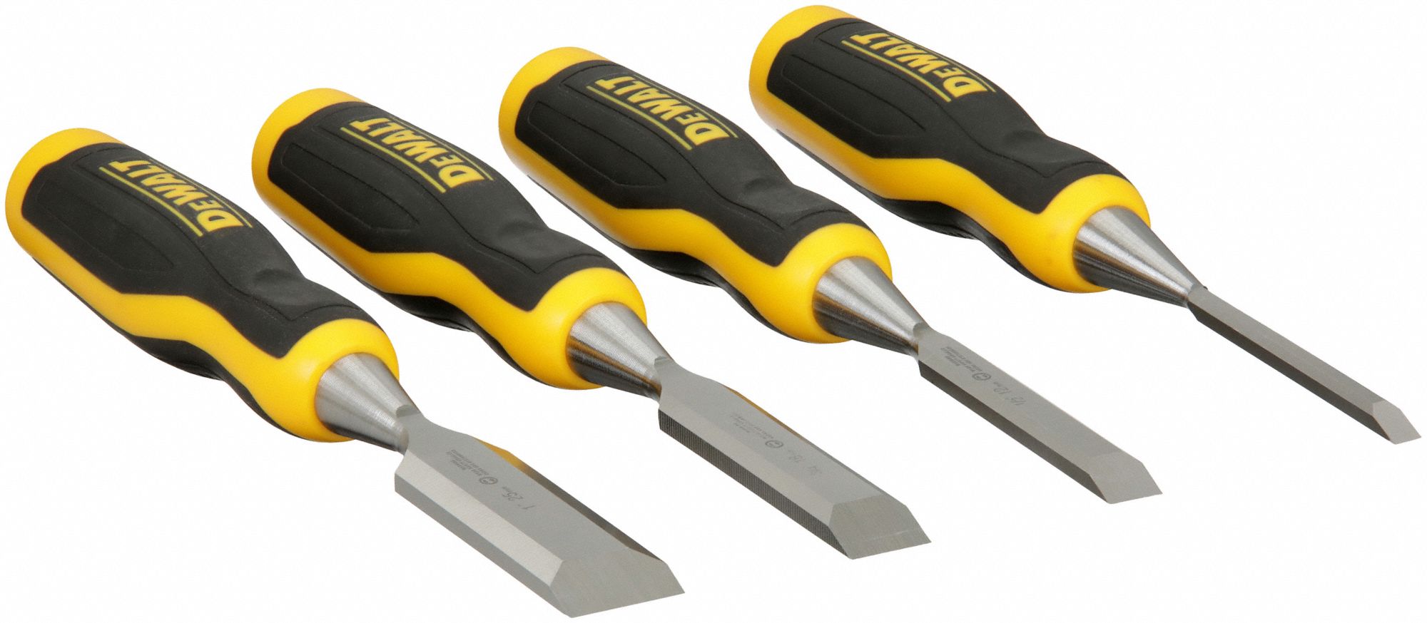 DeWalt DWHT16063 4 Piece Wood Chisel Set