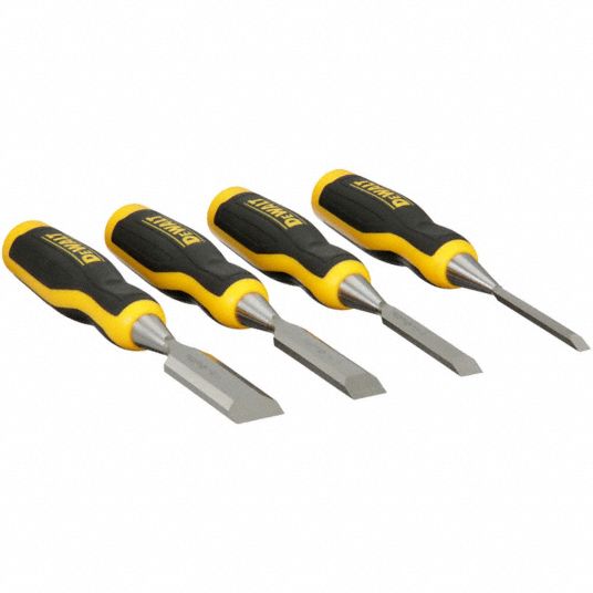 Dewalt 4 piece best sale wood chisel set dwht16063