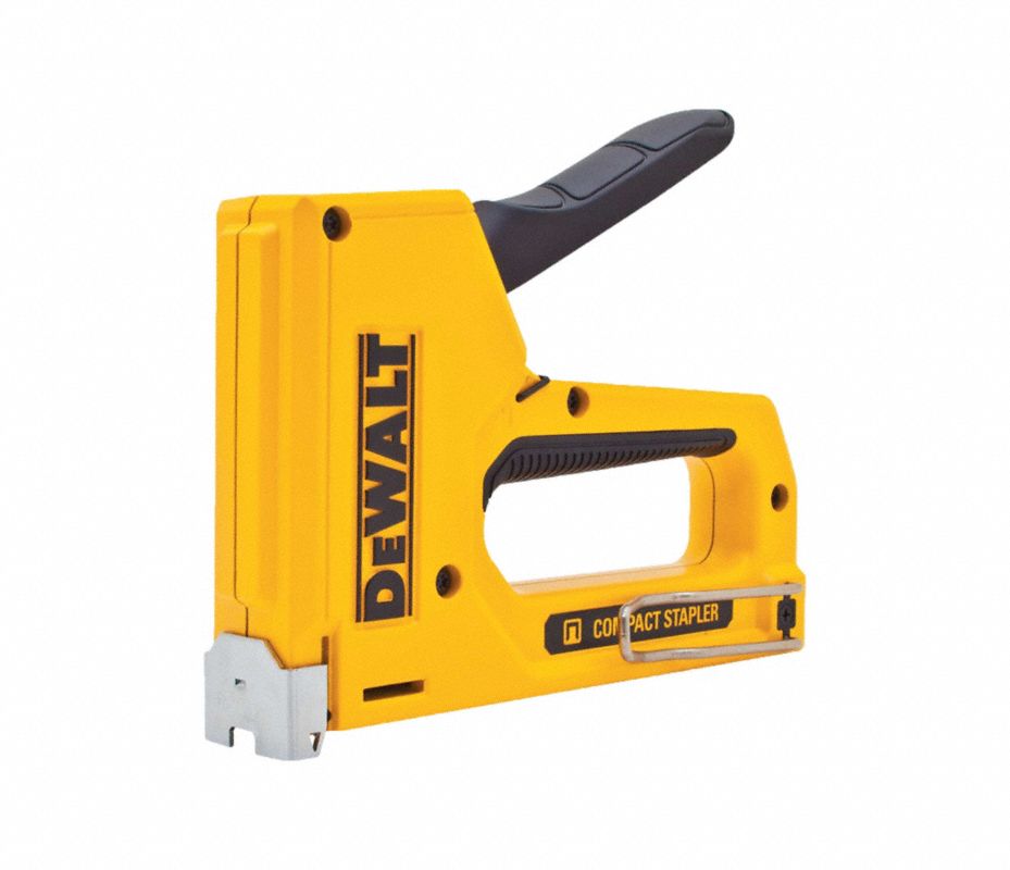 DEWALT Pistola Engrapadora , Guía de Engrapado , Mango con Mecanismo de