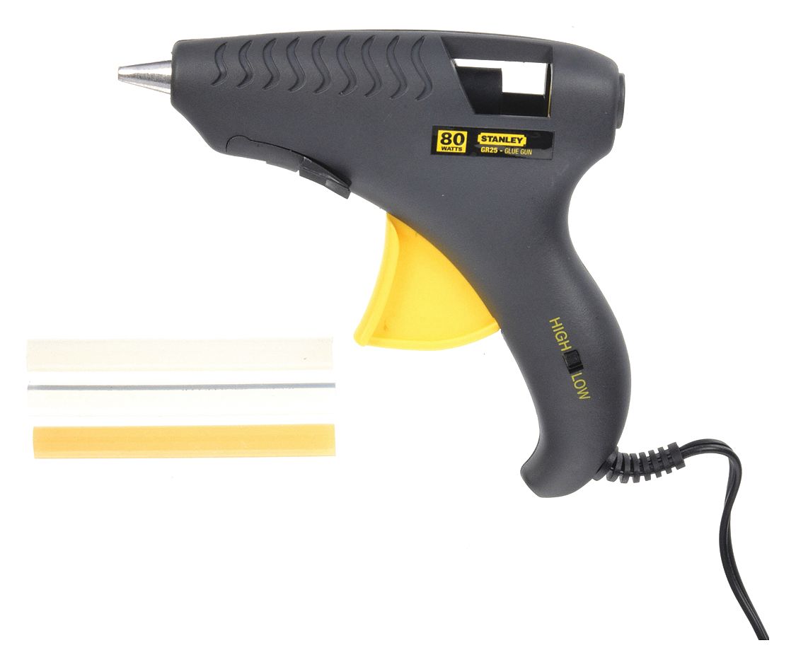 Stanley, Office, Stanley Dualmelt Heavy Duty Glue Gun With Gluesticks