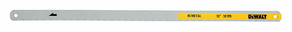 HACKSAW BLADE,12 IN.,18 TPI,PK2