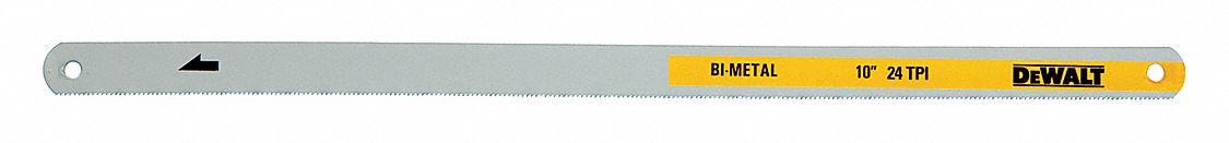 HACKSAW BLADE,10 IN.,24 TPI,PK2