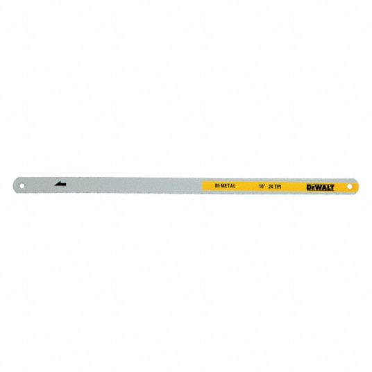 DEWALT Gen Purpose Hacksaw Blades 10 in Blade Lg Hacksaw Blade