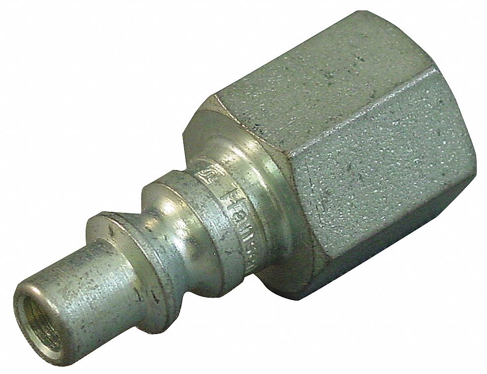 Quick Connect Hose Coupling: 1/4 in Body Size, 1/4 in Hose Fitting Size, Sleeve, FNPT