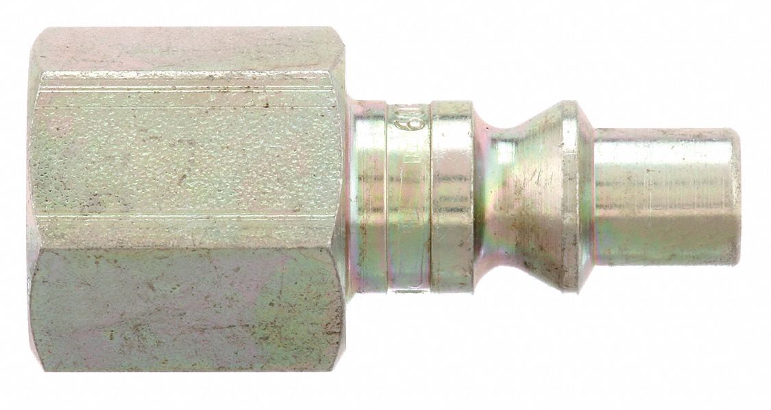 EATON HANSEN Quick Connect Hose Coupling: 1/4 in Body Size, 1/4 in Hose  Fitting Size, Sleeve, FNPT