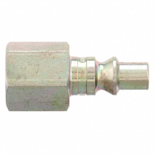 EATON HANSEN Quick Connect Hose Coupling: 1/4 in Body Size, 1/4 in Hose  Fitting Size, Sleeve, FNPT