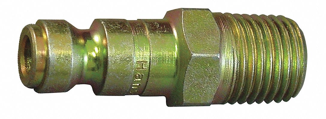 Quick Connect Hose Coupling: 1/4 in Body Size, 1/4 in Hose Fitting Size, Sleeve, Plug