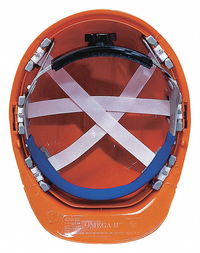 COIFFE DE RECHANGE,OMEGA II/BORD COMPLET,CLIQUET 6PT/CSA Z94. 1 CLASSE 1,6.5-8,NYLON