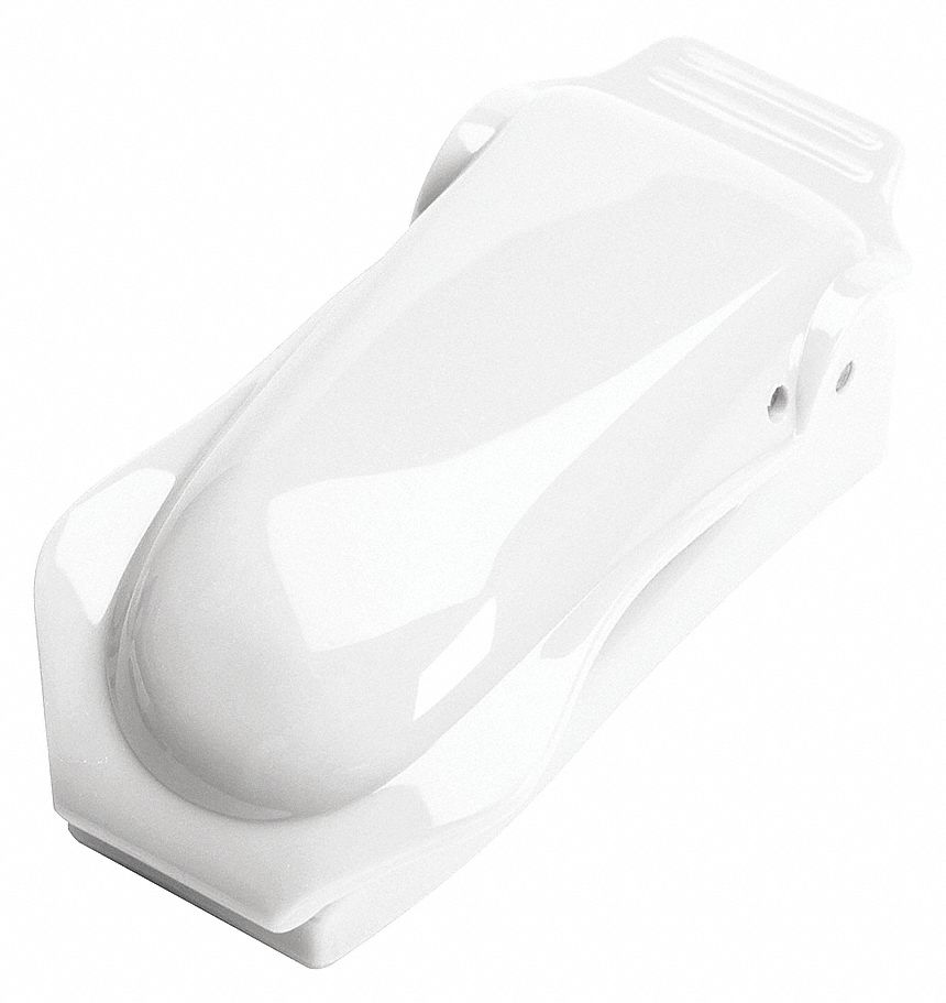 GLASSES CLIP, FOR HARD HAT, WHITE