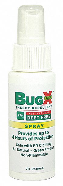 Insect Repellent: Pump Spray, Geraniol, DEET-Free, Indoor/Outdoor, 2 oz