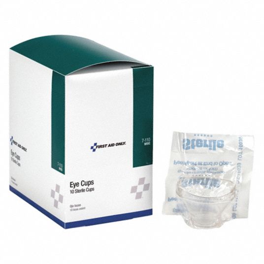 Disposable Eye Cups - 6/vial • First Aid Supplies Online