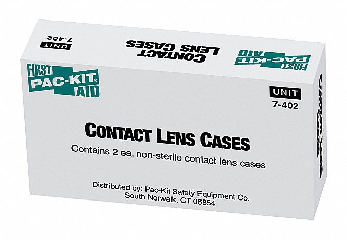 Contact Lens Cases White Plastic
