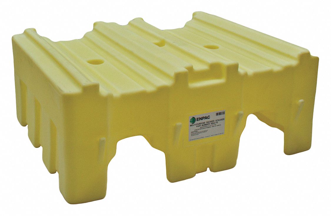Double Drum Stack Module, 2400 lb., HDPE
