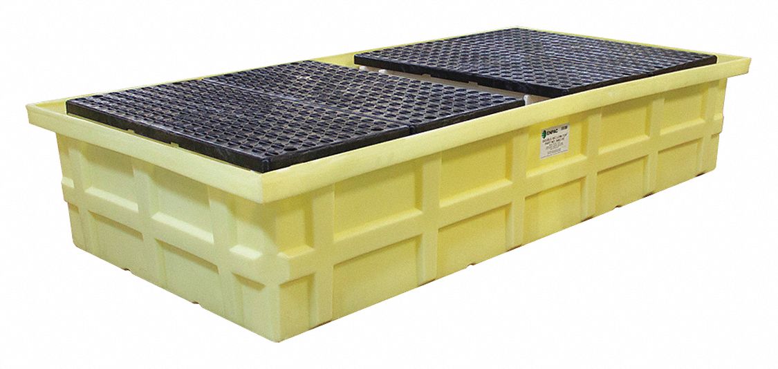 IBC CONTAINMENT UNIT,BLACK,POLY