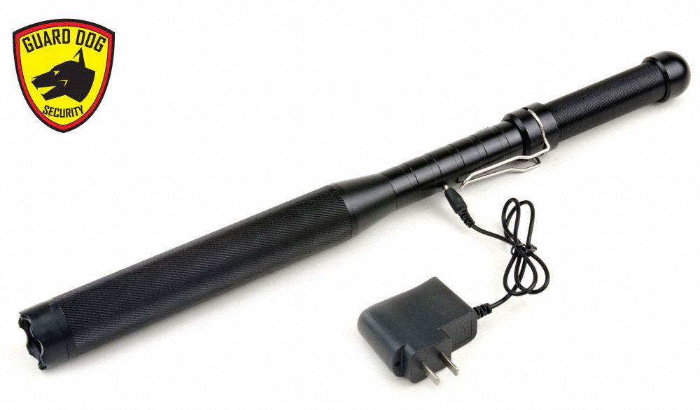 GUARD DOG SECURITY Stun Gun, 7.5 Million, 260 Lumens, Black 31DV20