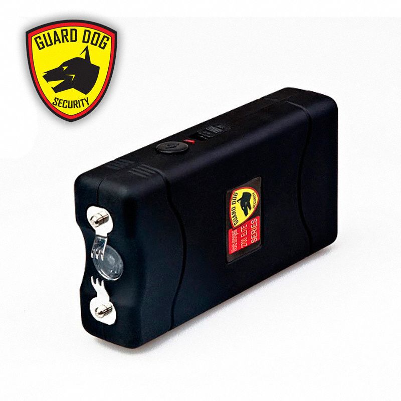 GUARD DOG SECURITY Plastic Stun Gun, 4.5 Million Stun Voltage, 4 1/4 in