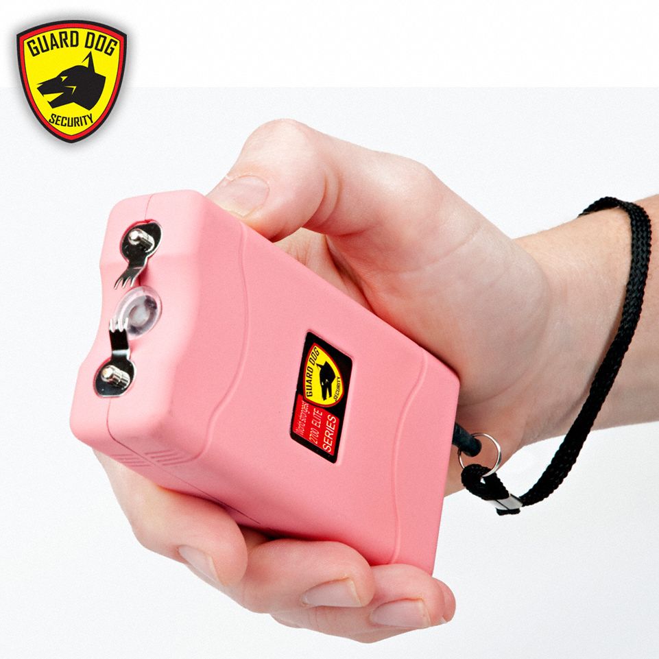 Guard Dog Security Stun Gun, 4.5 Million, 10 Lumens, Led, Pink - 31dv33 