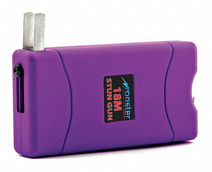 Stun Gun, 18 Million, 10 Lumens, LED, Purple