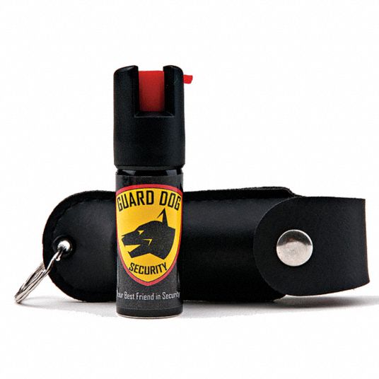 GUARD DOG SECURITY, 9, 3.5 in Overall Ht (In.), Pepper Spray 31DV46