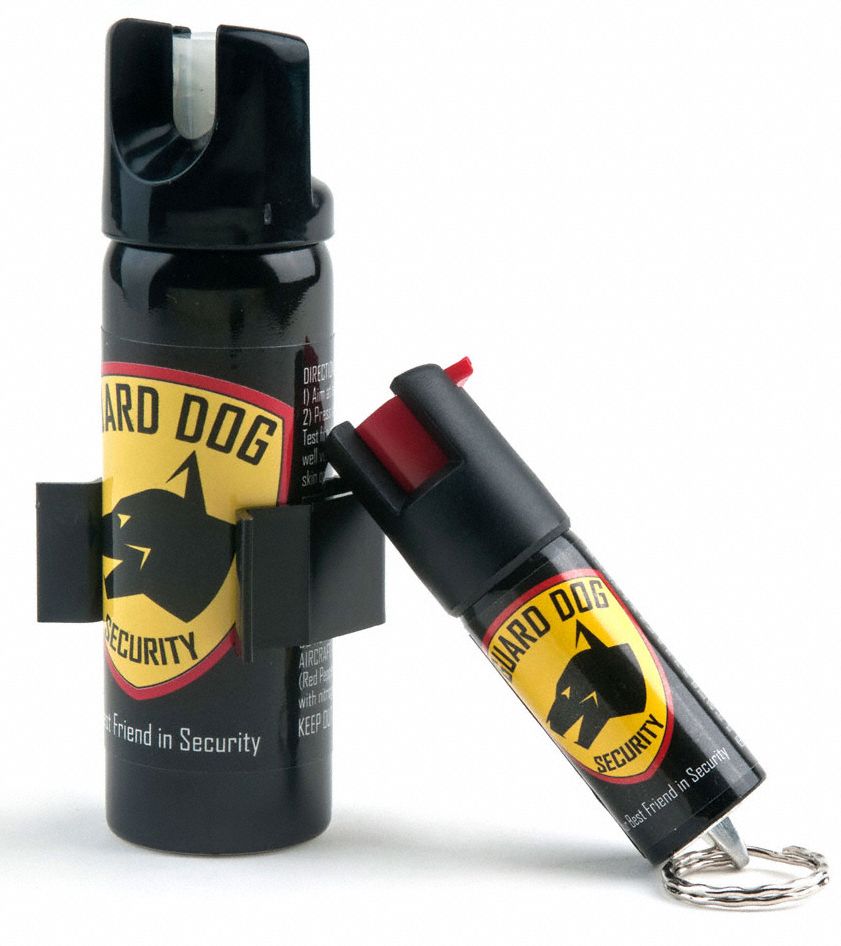 GUARD DOG SECURITY Pepper Spray Kit, Twist Top and Key Ring 31DV65PS