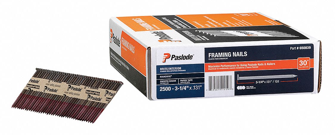 Paslode 3 best sale inch framing nails