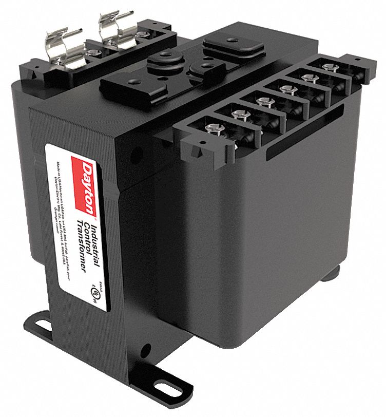 CONTROL TRANSFORMER, 208V AC/240V AC/277V AC/380V AC/480V AC, 24V AC, FOOT, 100VA