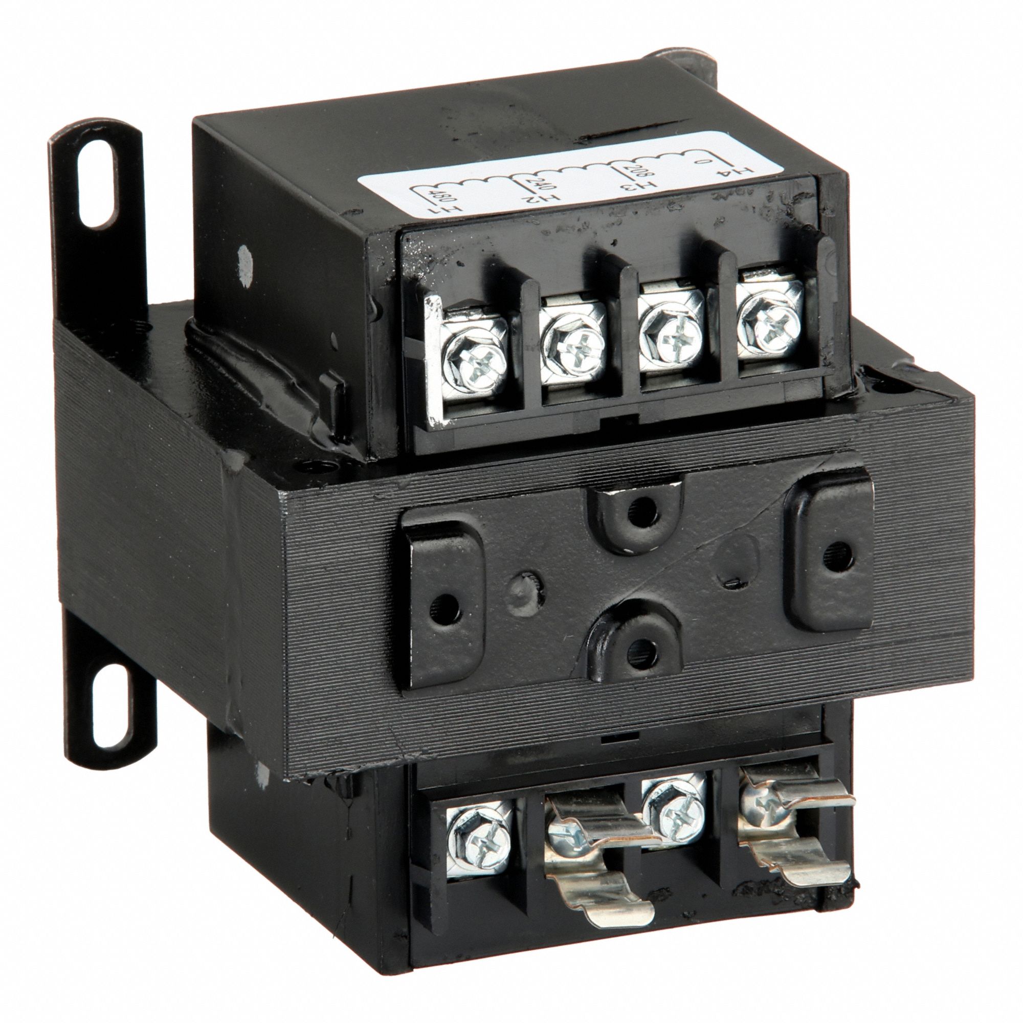 Control Transformer: 208V AC/240V AC/480V AC, 120V AC, Foot, 150 VA, Secondary Fuse