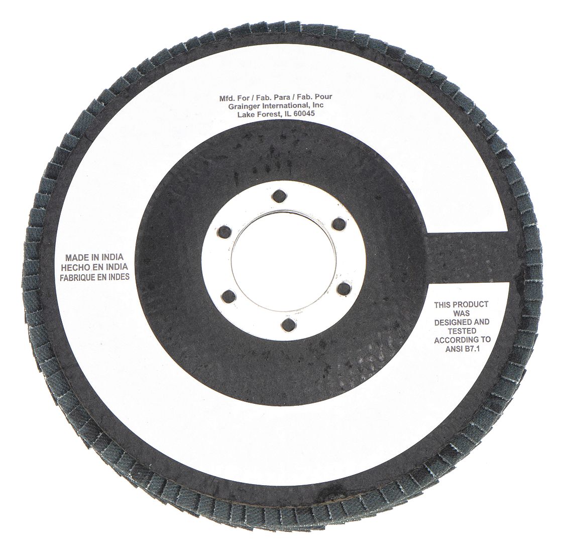 ARBOR MOUNT FLAP DISC,3IN,120,FINE