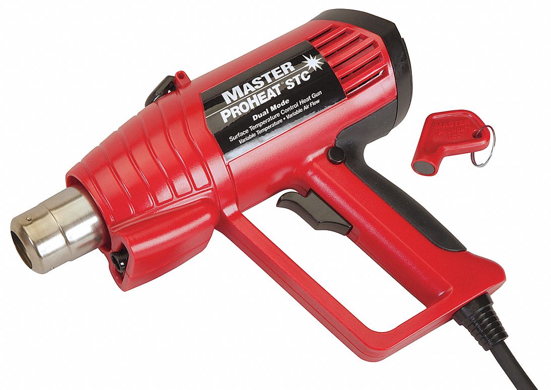 MASTER APPLIANCE Electric Heat Gun 120V AC, Variable Temp. Settings, 90