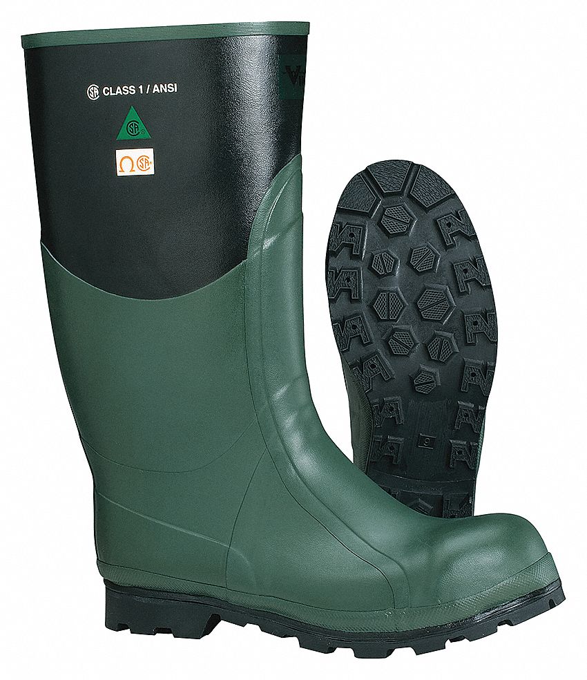 Steel toe rubber boots cheap size 15