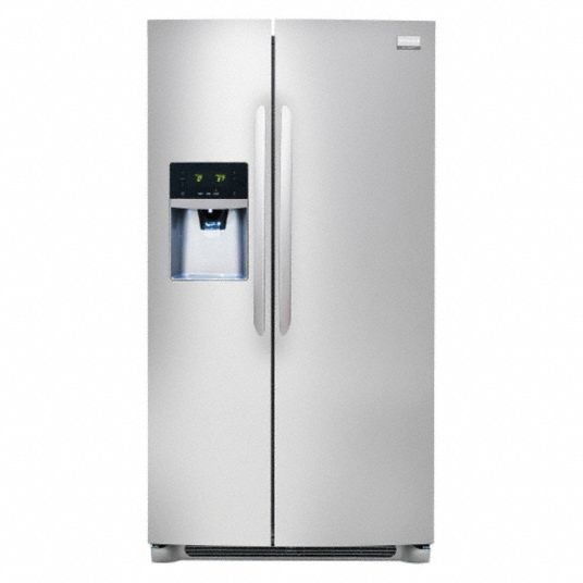 Frigidaire Refrigerator Residential Stainless Steel 36 In Overall Width 16 5 Cu Ft Refrigerator Capacity 31ev18 Fgss2635tf Grainger