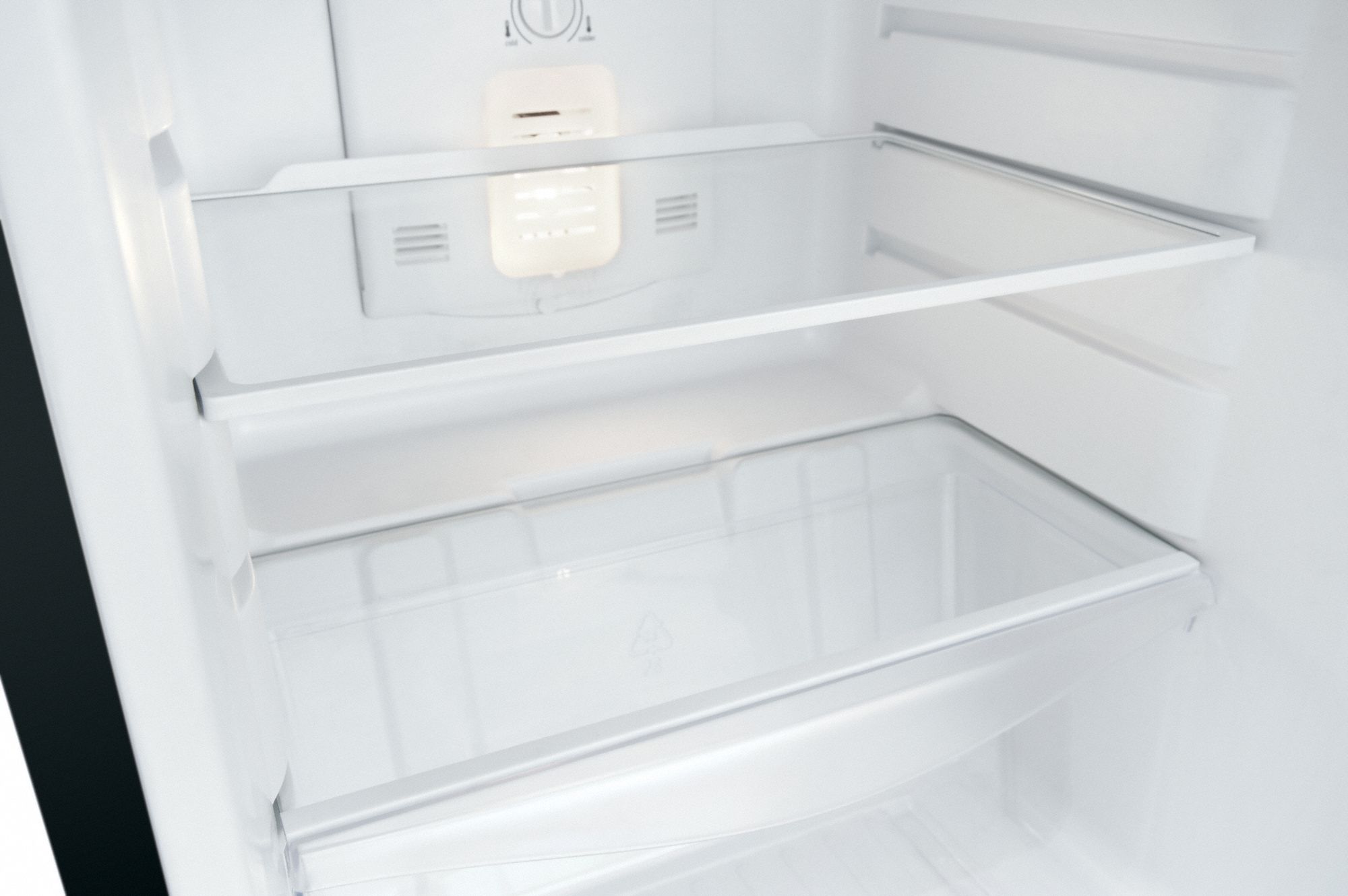 FRIGIDAIRE Refrigerator, Residential, Silver Mist, 18 2/3 in Overall Width, 3.3 cu ft