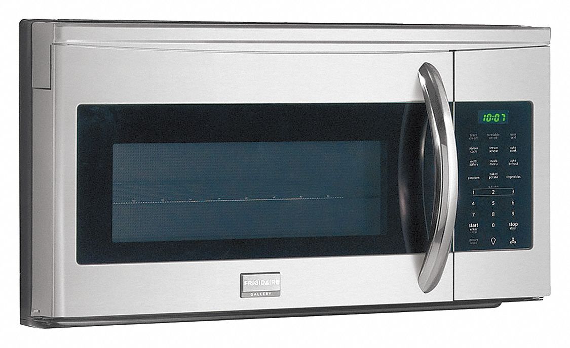FRIGIDAIRE, Stainless Steel, 1.7 cu ft Oven Capacity, Microwave