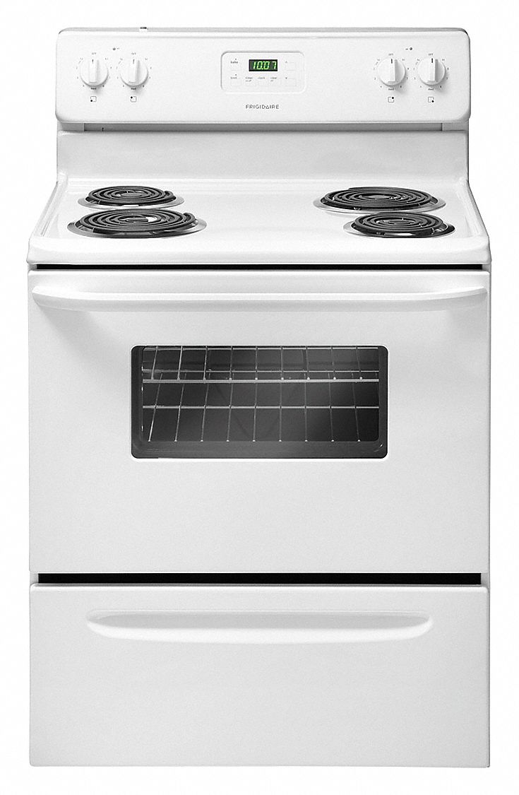 Frigidaire Electric Oven Range White 47 3 4 H X 29 7 8 W X 28 13