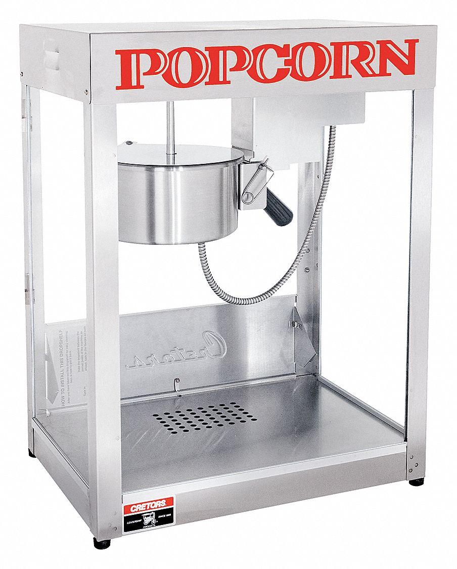 31EV88 - Popcorn Maker 6 oz. 120V Silver