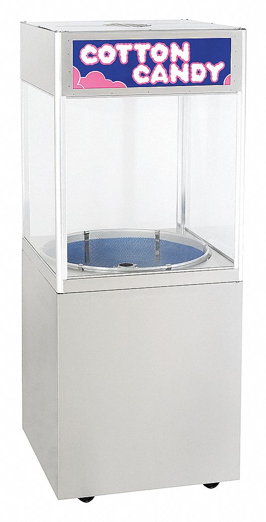 31EW02 - Stationary Cotton Candy Cabinet 75 lb.