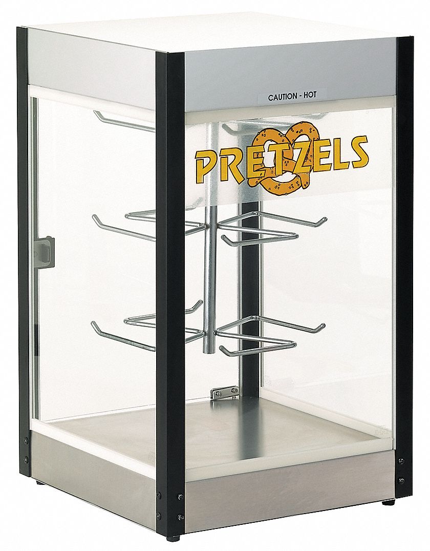 31EW08 - Pretzels Heated Display Case 1 Shelf