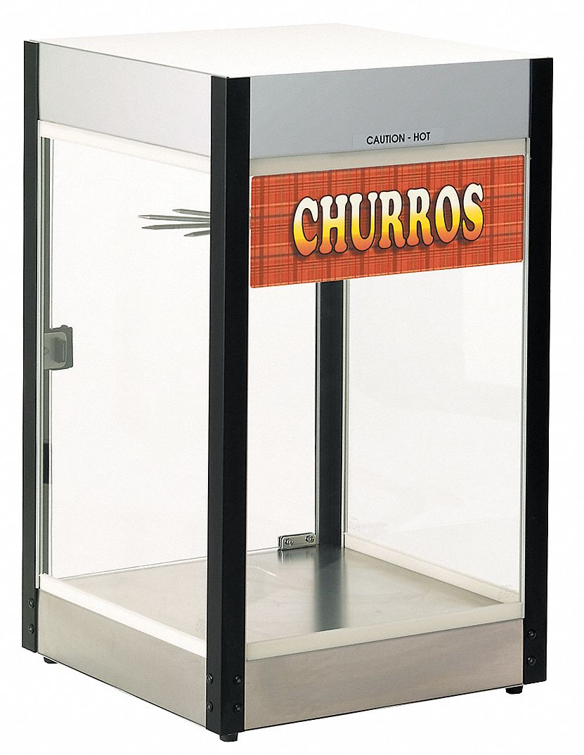 31EW21 - Churros Heated Display Case 1 Shelf