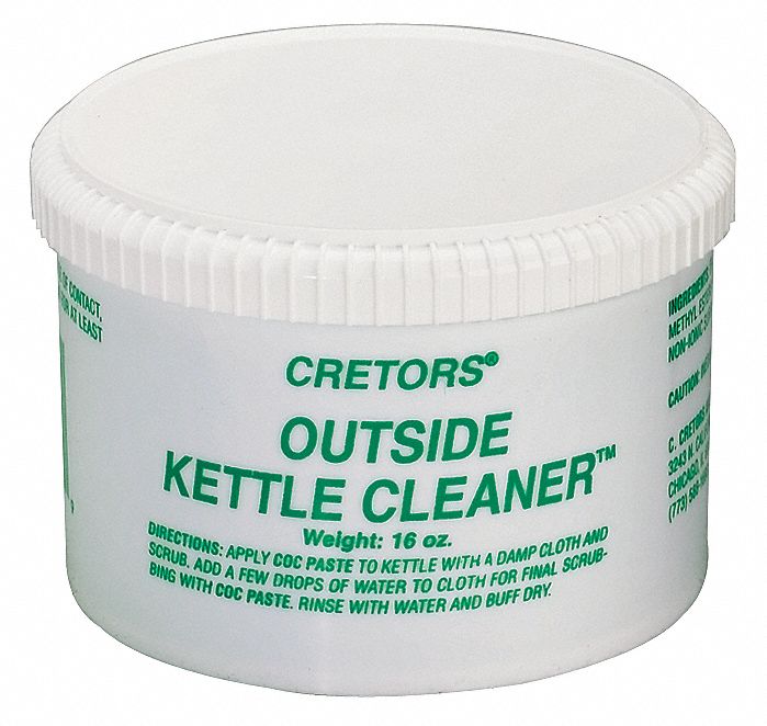 16 oz Size, Paste, Outside Kettle Cleaner 31EW312157 Grainger