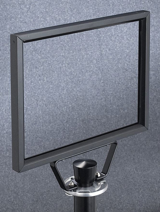 Sign Frame,Satin Black,11 in. H - Grainger