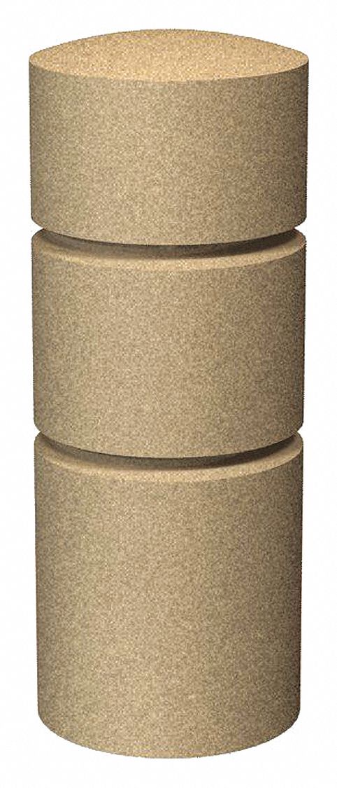 Security Bollard, 36 In. H