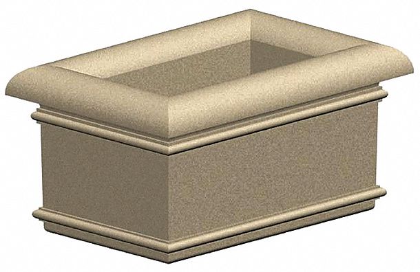 Security Planter, 18 In. H