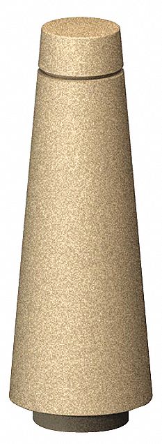 Security Bollard, 34 In. H