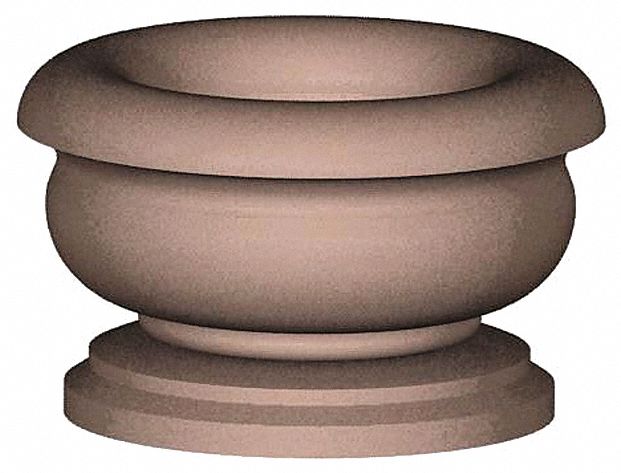 Security Planter, Round, 22 In. H