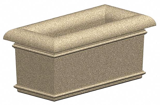 Security Planter, 22 In. H