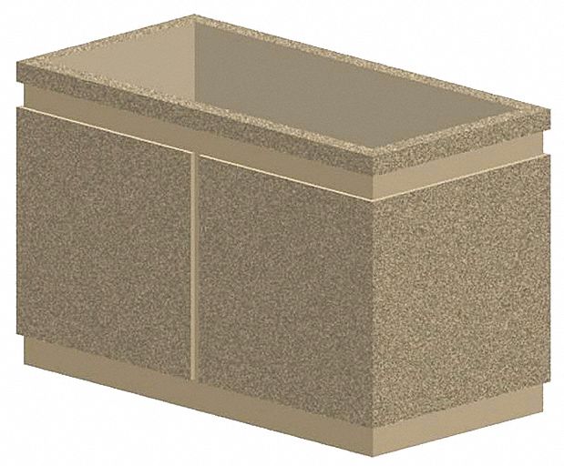 Security Planter, 30 In. H