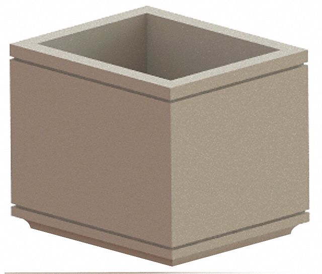 Security Planter, 30 In. H